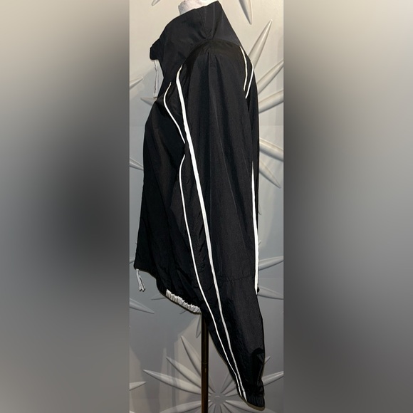 NWT FP Movement SZ M black/white dual direction, zip front jacket w/pockets. - Picture 7 of 14